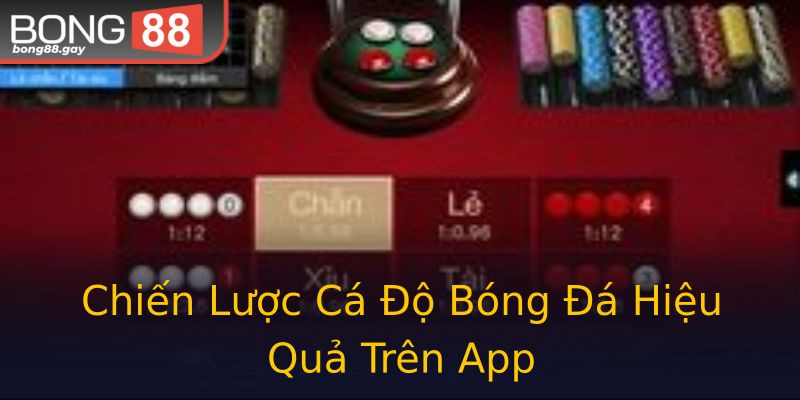 Chiến Lược Cá Độ Bóng Đá Hiệu Quả Trên App